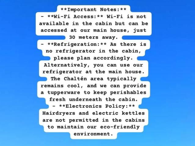 Cerro Electrico - Off The Grid Tiny Houses El Chaltén Exterior foto